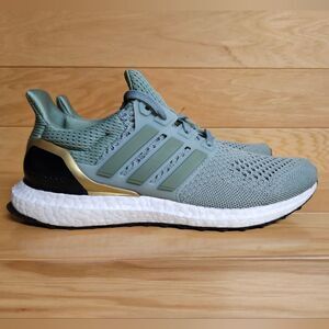 Adidas Ultraboost 1.0 Silver Green Grey Mens Running Shoes IF5258